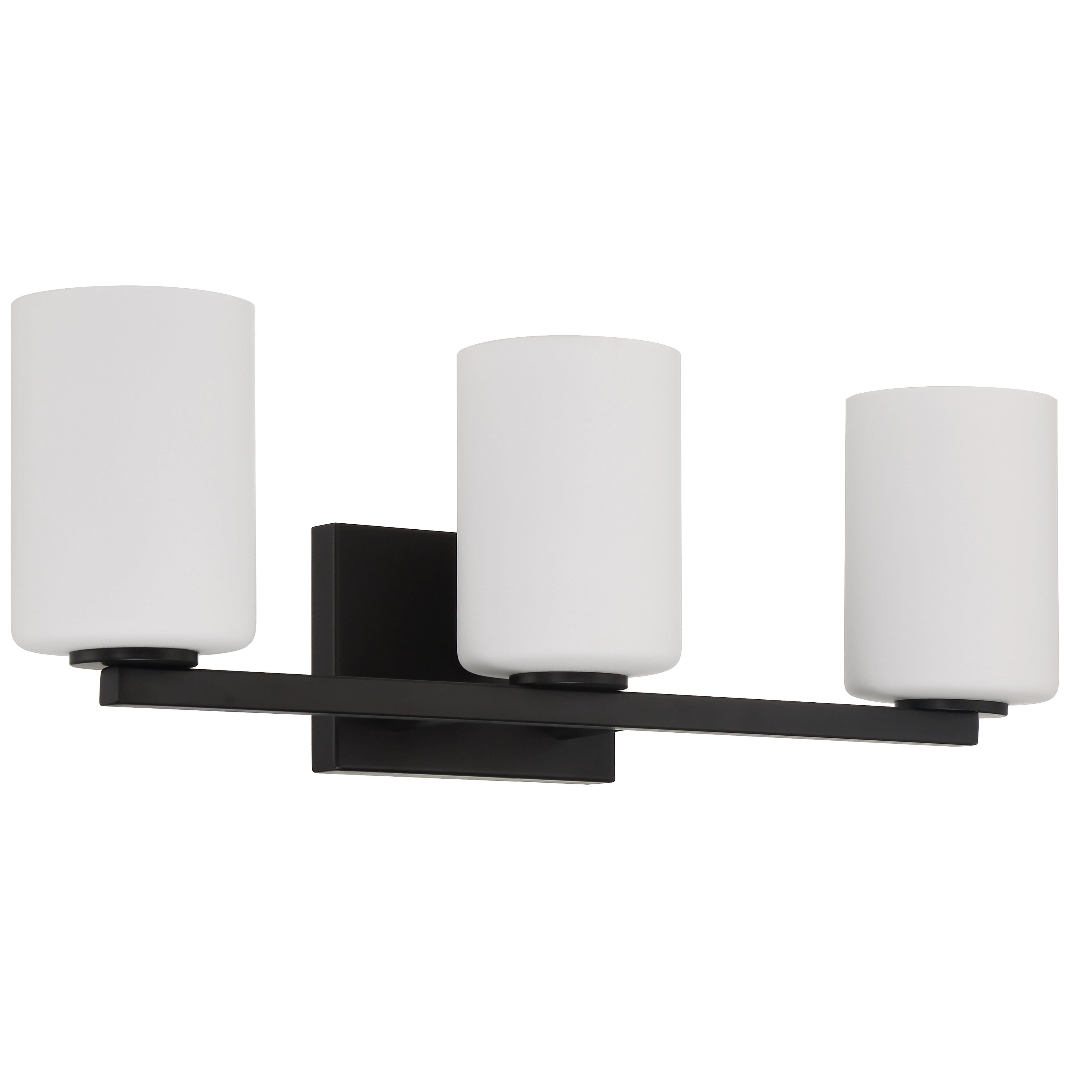 Sienna 3 Light LED Vanity, Matte Black