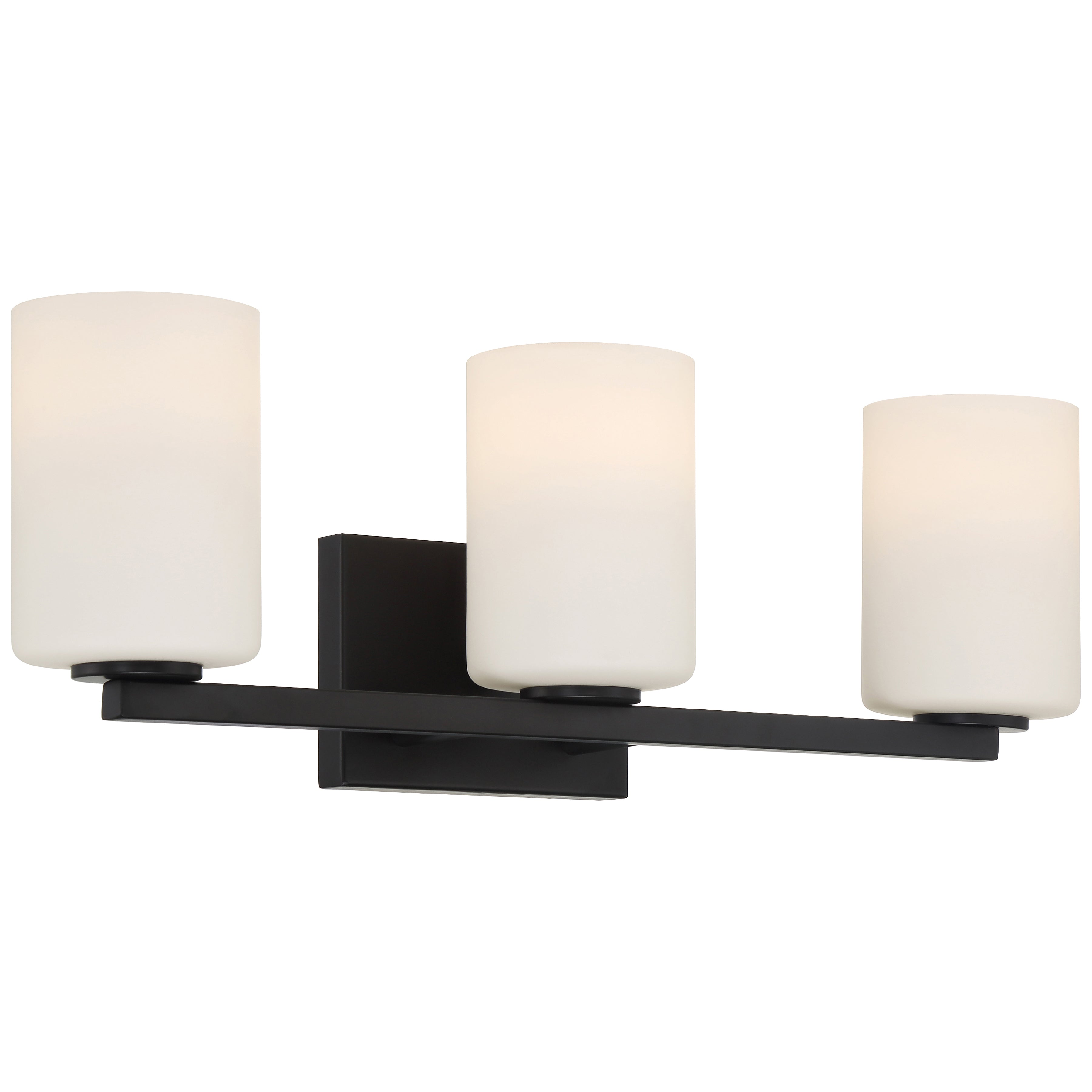 Sienna 3 Light LED Vanity, Matte Black