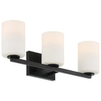 Sienna 3 Light LED Vanity, Matte Black