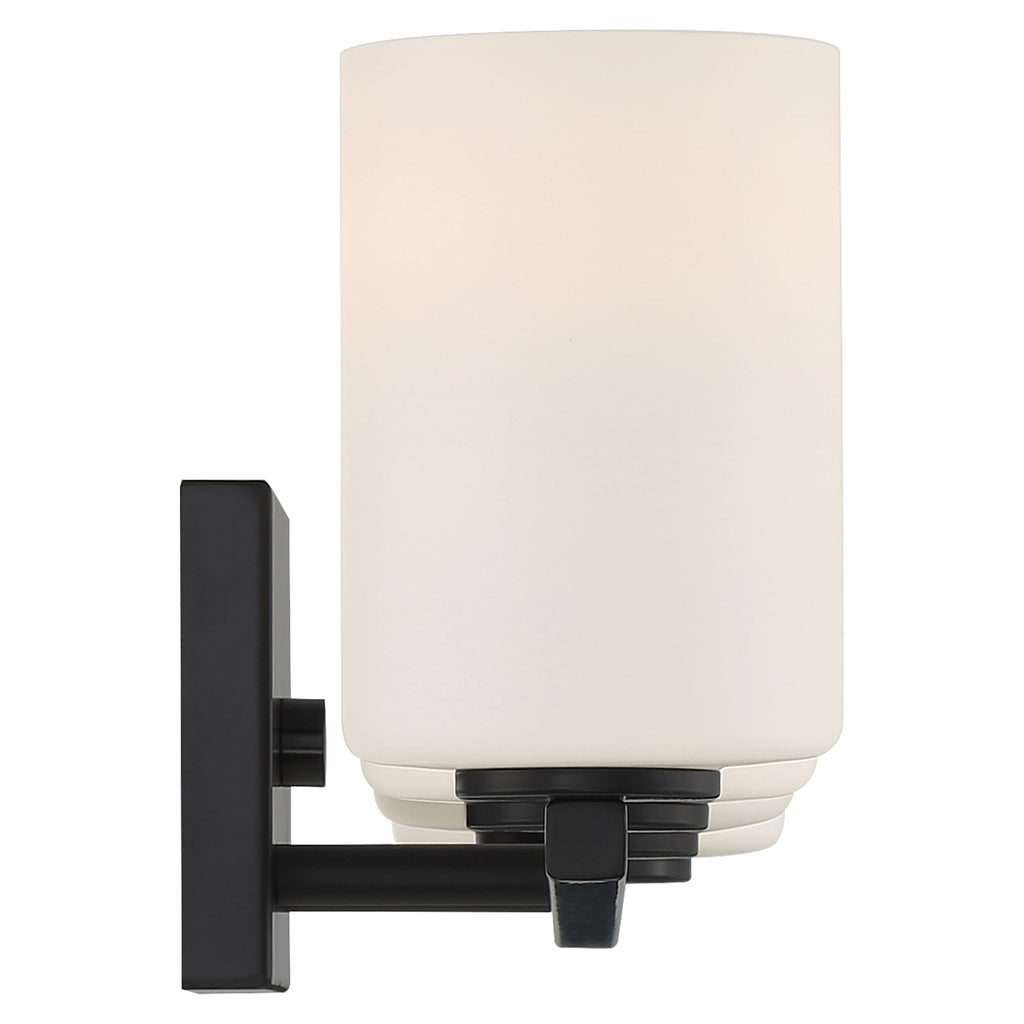 Sienna 4 Light Vanity, Matte Black