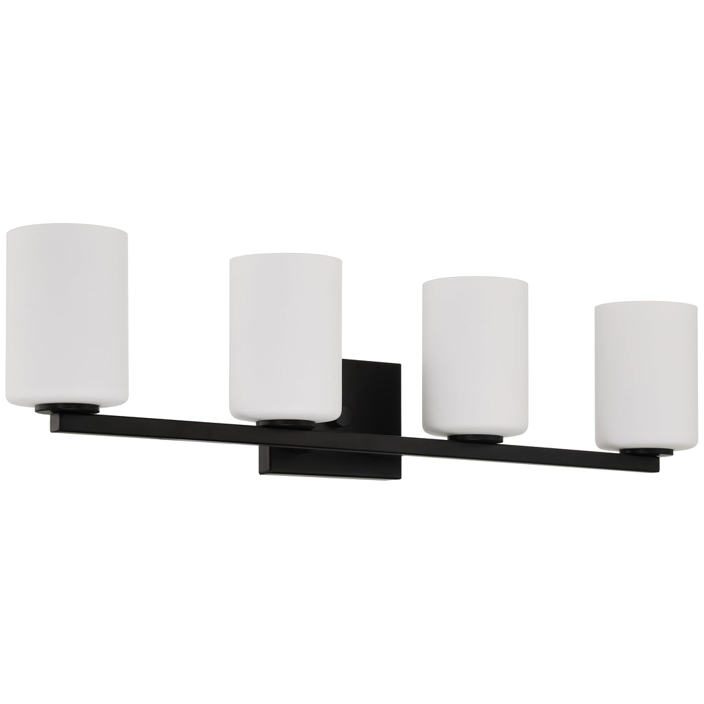 Sienna 4 Light LED Vanity, Matte Black