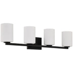 Sienna 4 Light LED Vanity, Matte Black