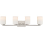 Sienna 4 Light LED Vanity, Brushed Steel