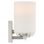 Sienna 4 Light LED Vanity, Brushed Steel