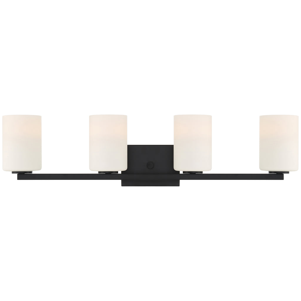 Sienna 4 Light LED Vanity, Matte Black