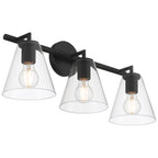 Katie 3 Light Vanity, Matte Black