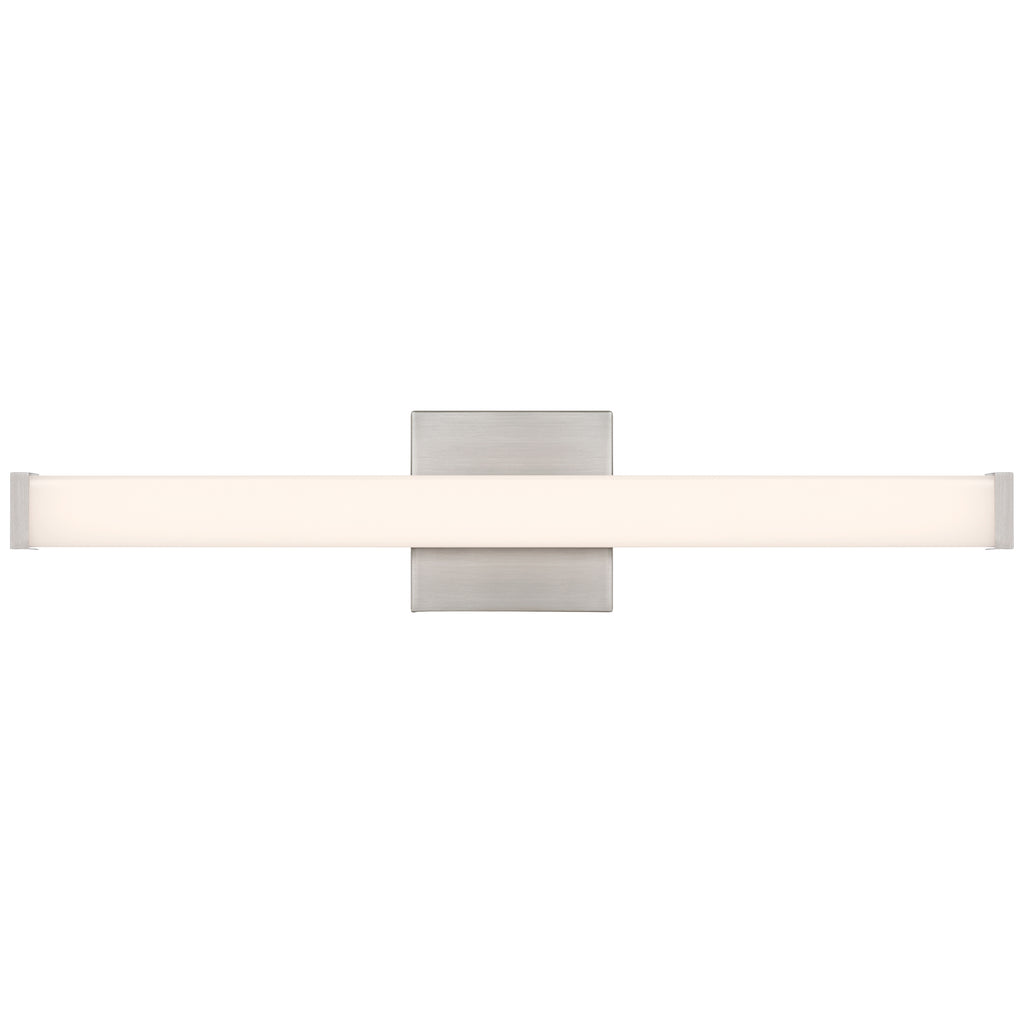 Maxx 5CCT LED Vanity, Brushed Steel / 24"