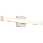 Maxx 5CCT LED Vanity, Brushed Steel / 24"