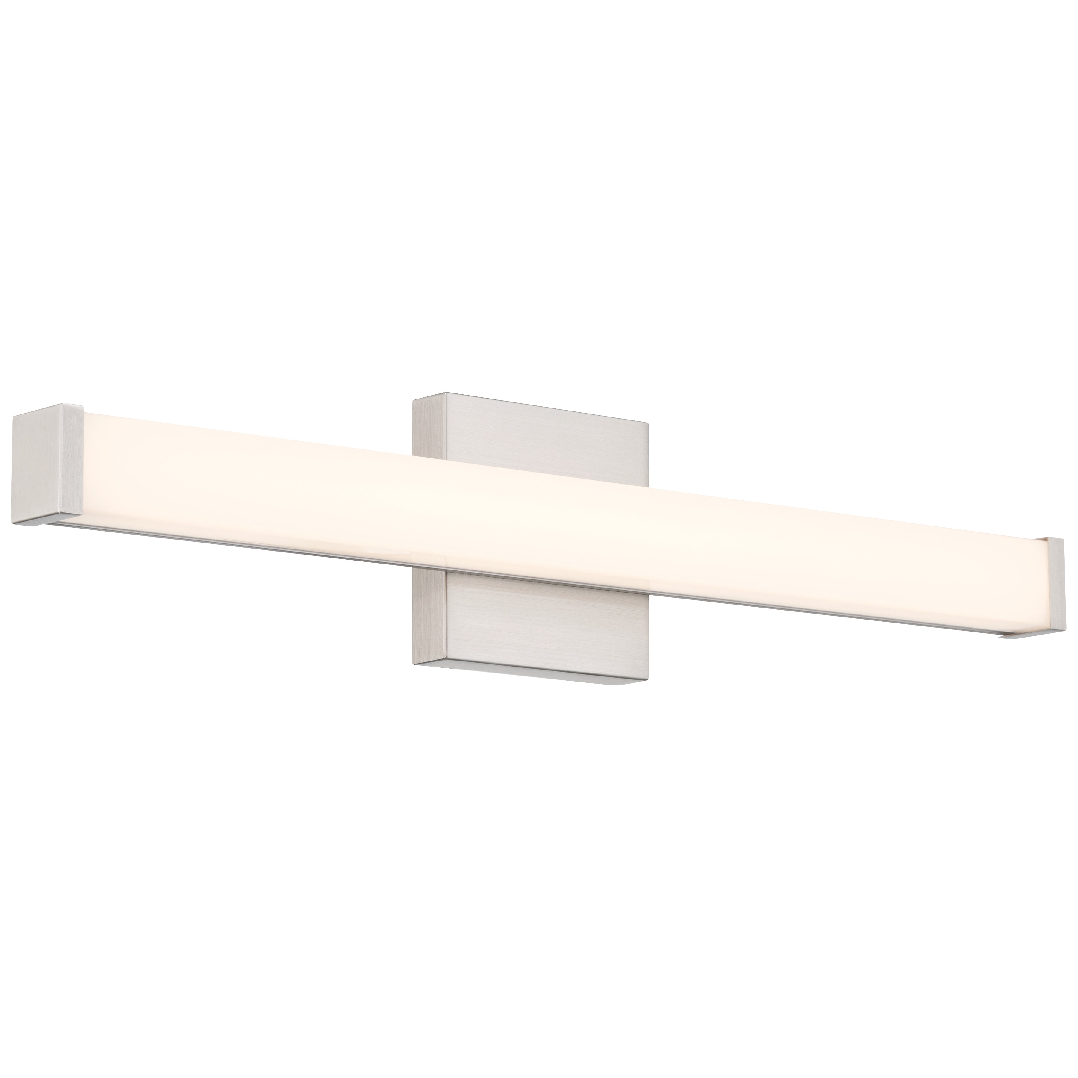 Maxx 5CCT LED Vanity, Brushed Steel / 24"