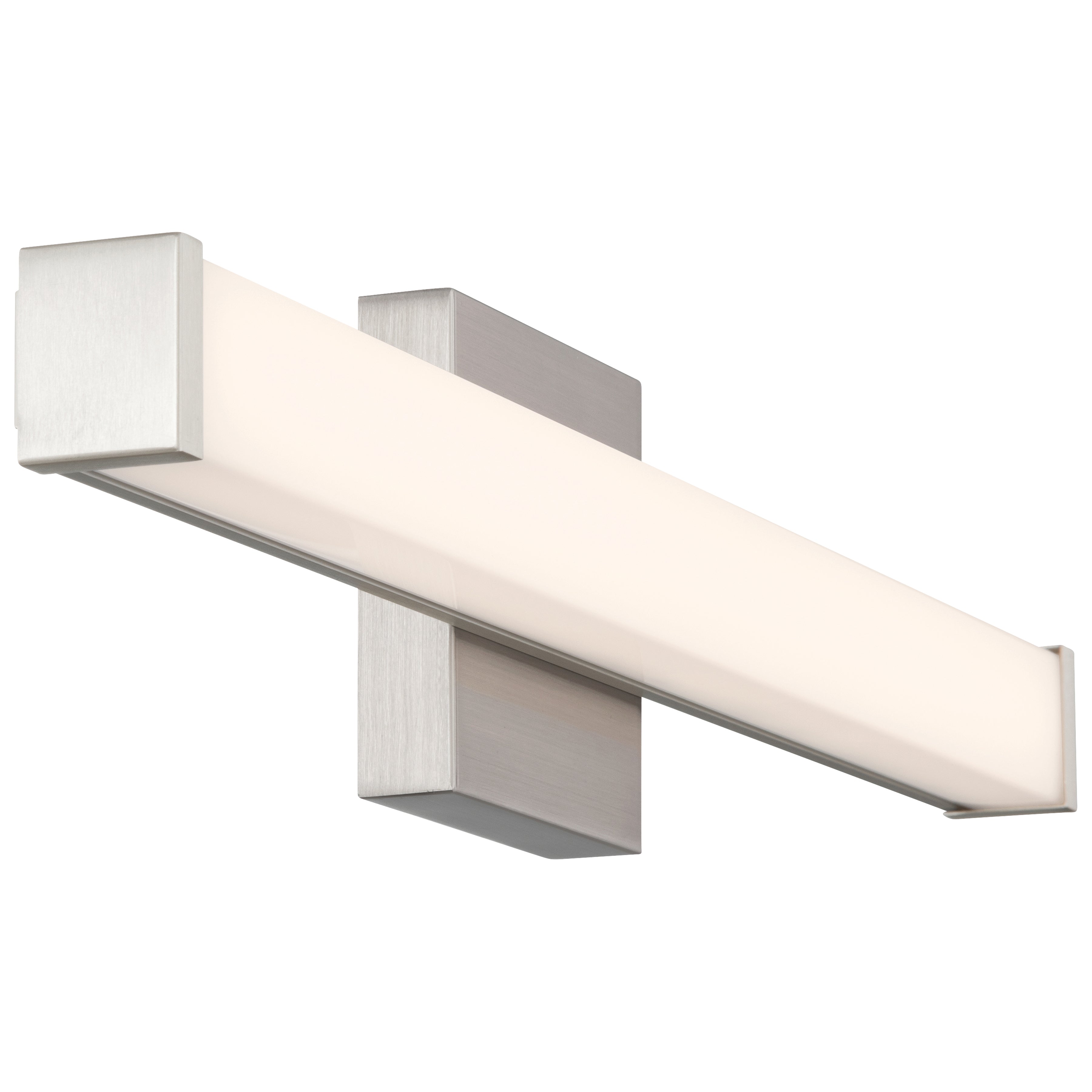 Maxx 5CCT LED Vanity, Brushed Steel / 24"