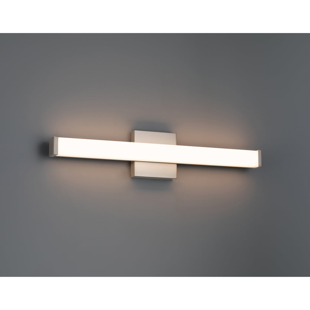 Maxx 5CCT LED Vanity, Brushed Steel / 24"