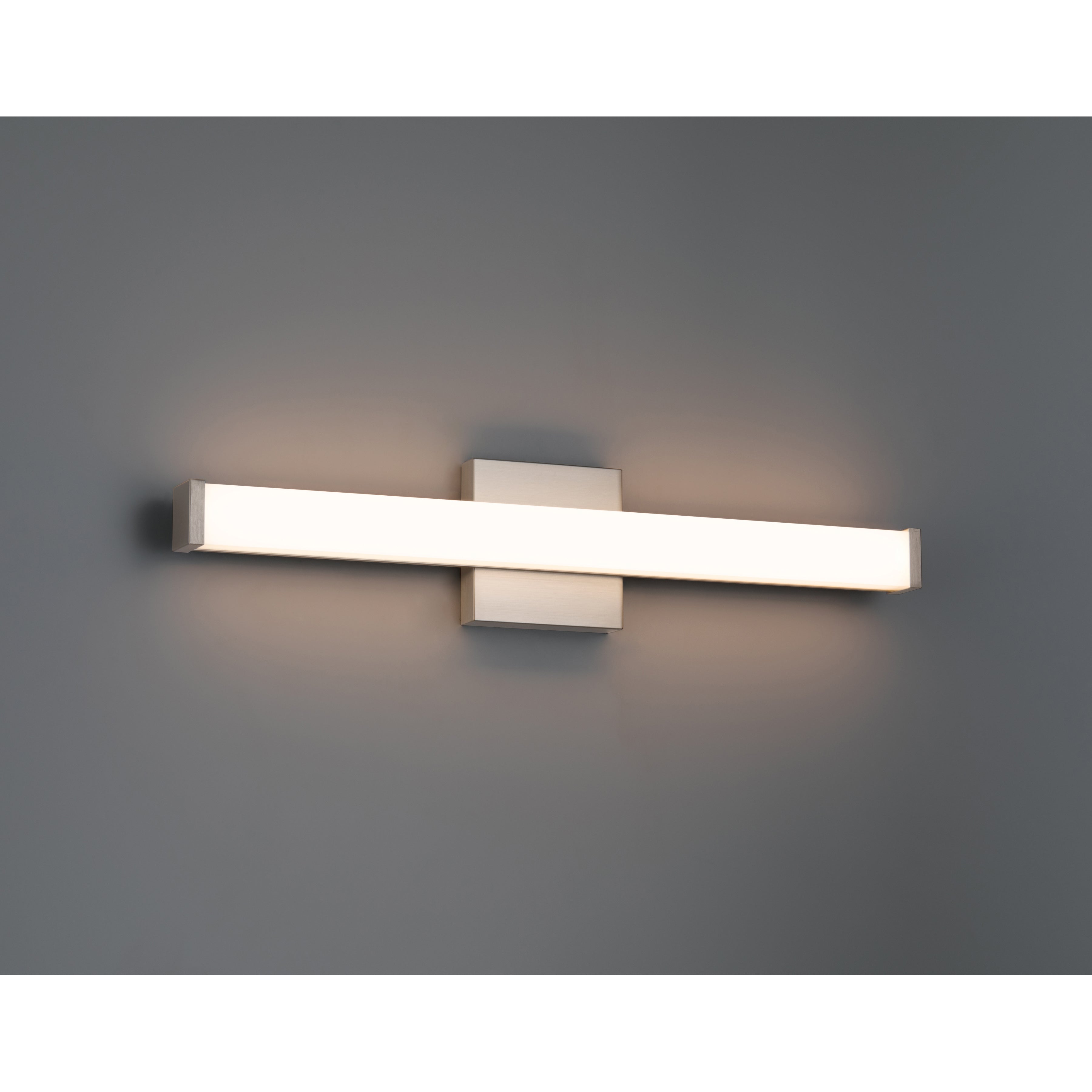 Maxx 5CCT LED Vanity, Brushed Steel / 24"