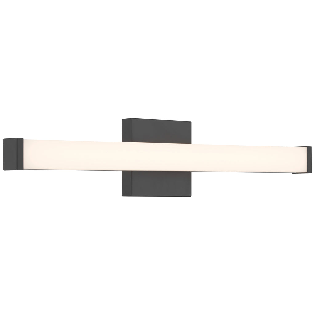 Maxx 5CCT LED Vanity, Matte Black / 24"
