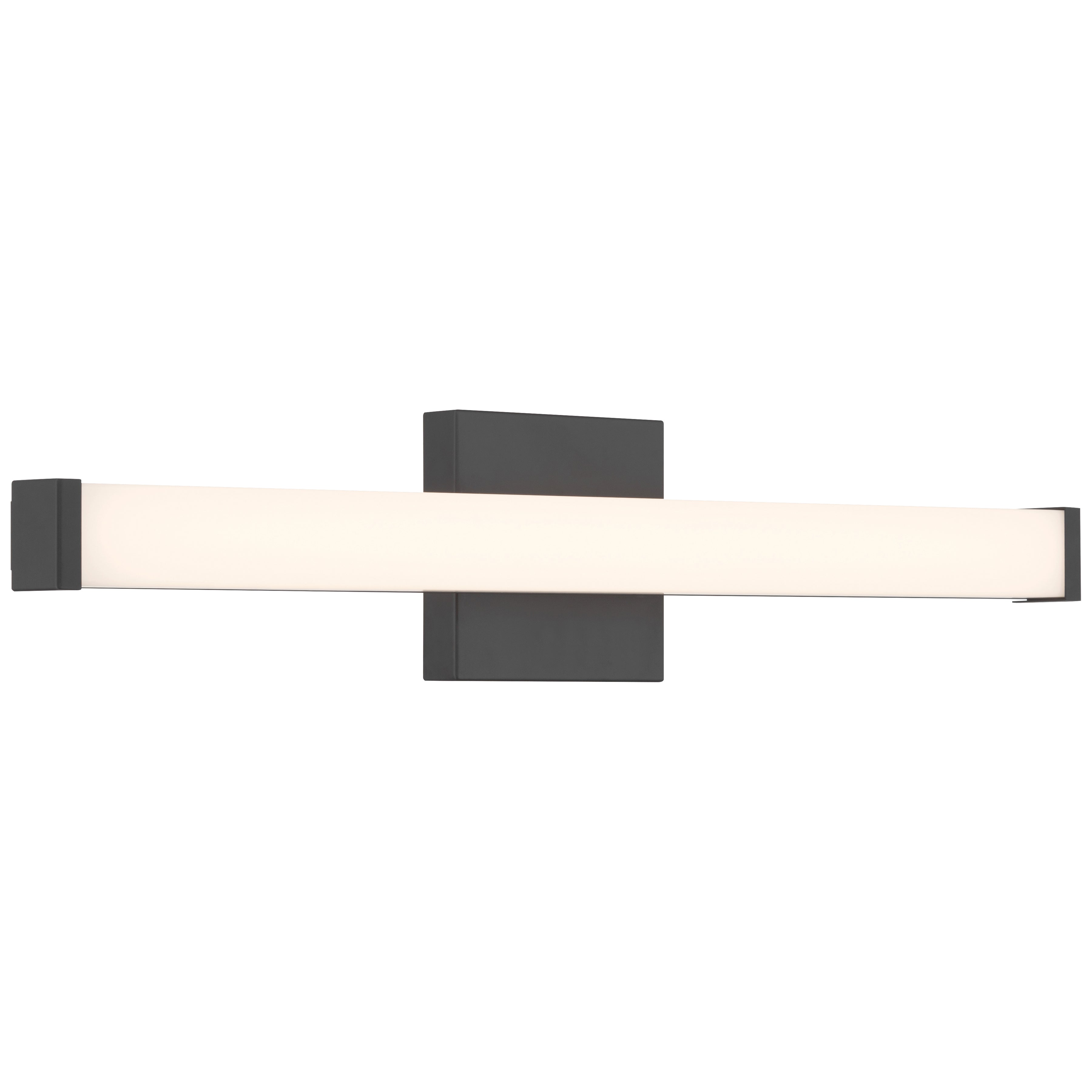 Maxx 5CCT LED Vanity, Matte Black / 24"