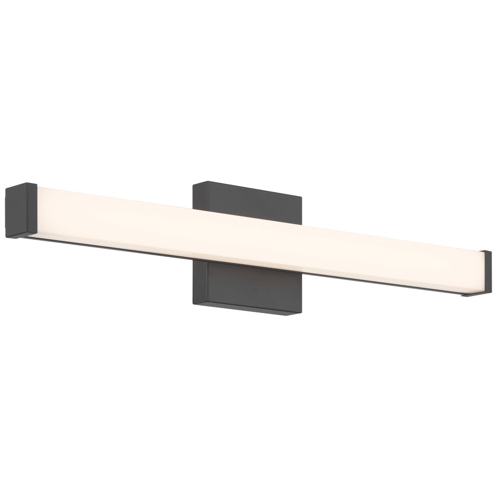 Maxx 5CCT LED Vanity, Matte Black / 24"