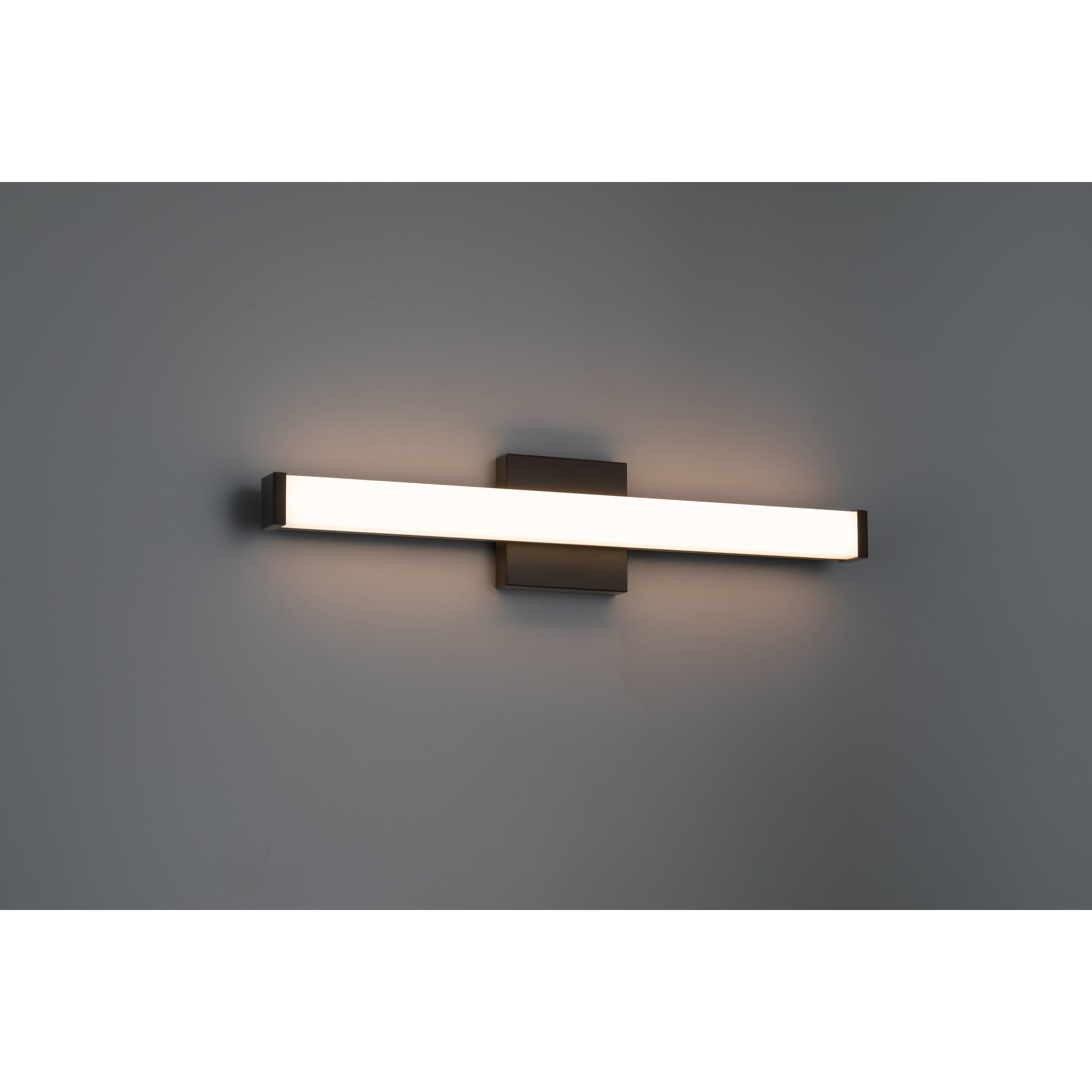 Maxx 5CCT LED Vanity, Matte Black / 24"