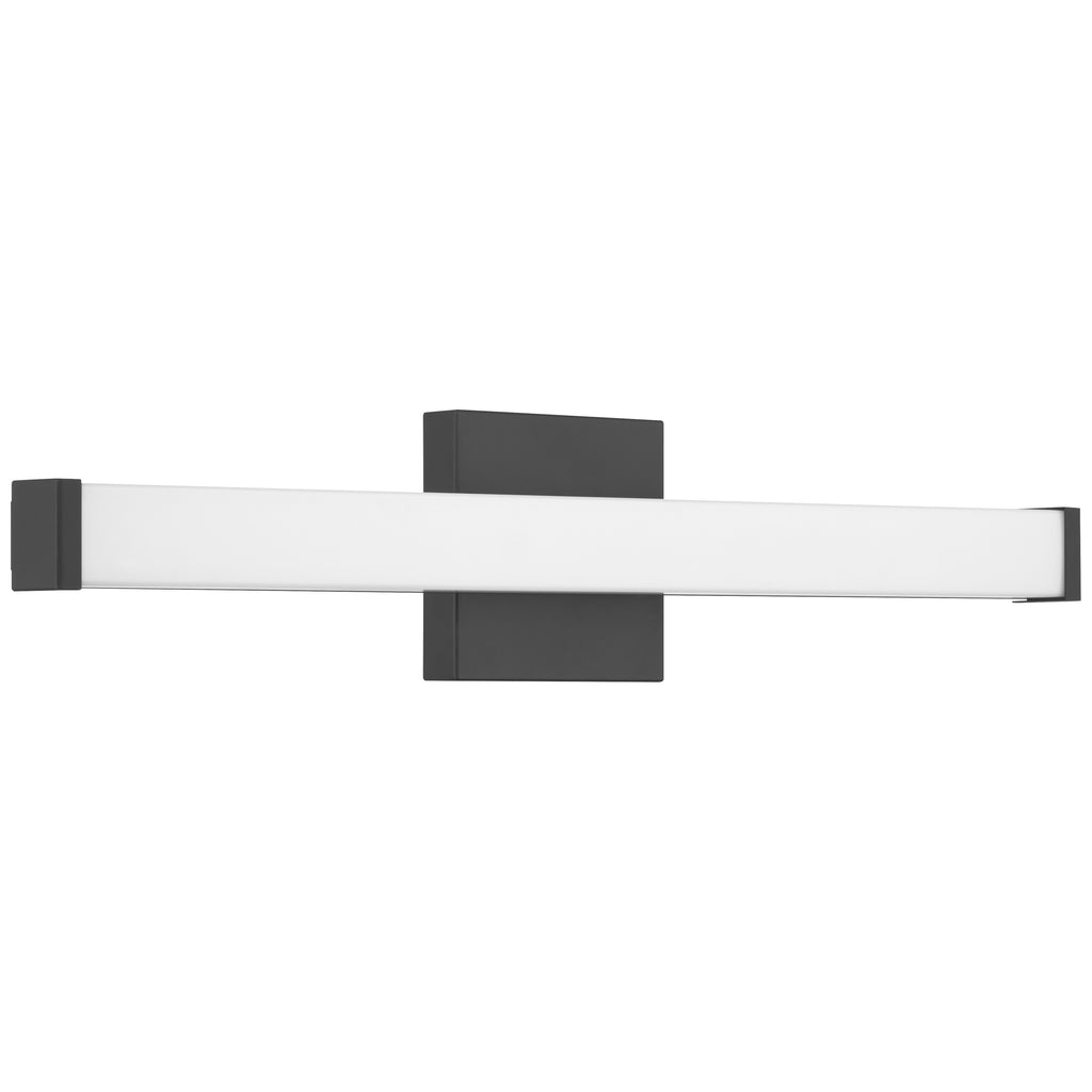 Maxx 5CCT LED Vanity, Matte Black / 24"