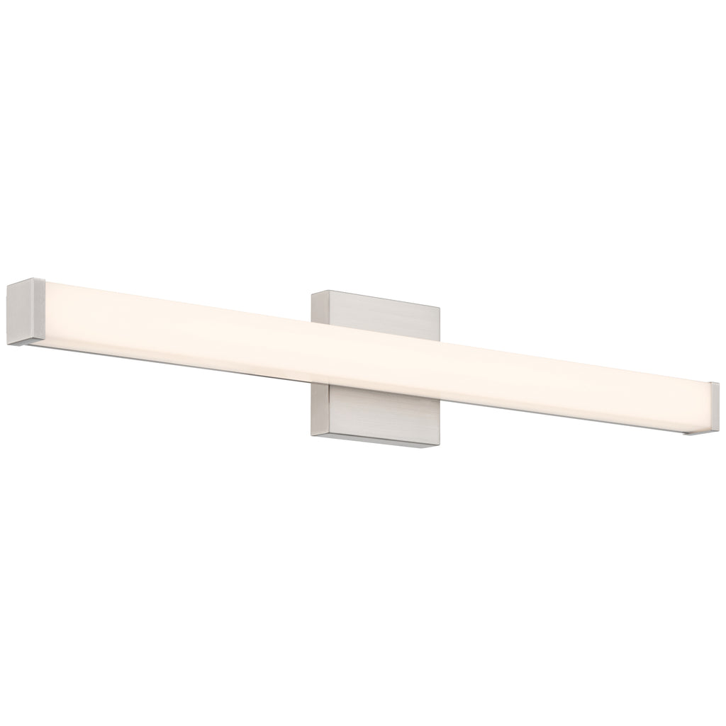 Maxx 5CCT LED Vanity, Brushed Steel / 30"