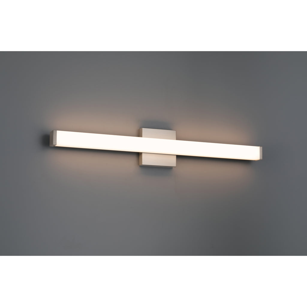 Maxx 5CCT LED Vanity, Brushed Steel / 30"
