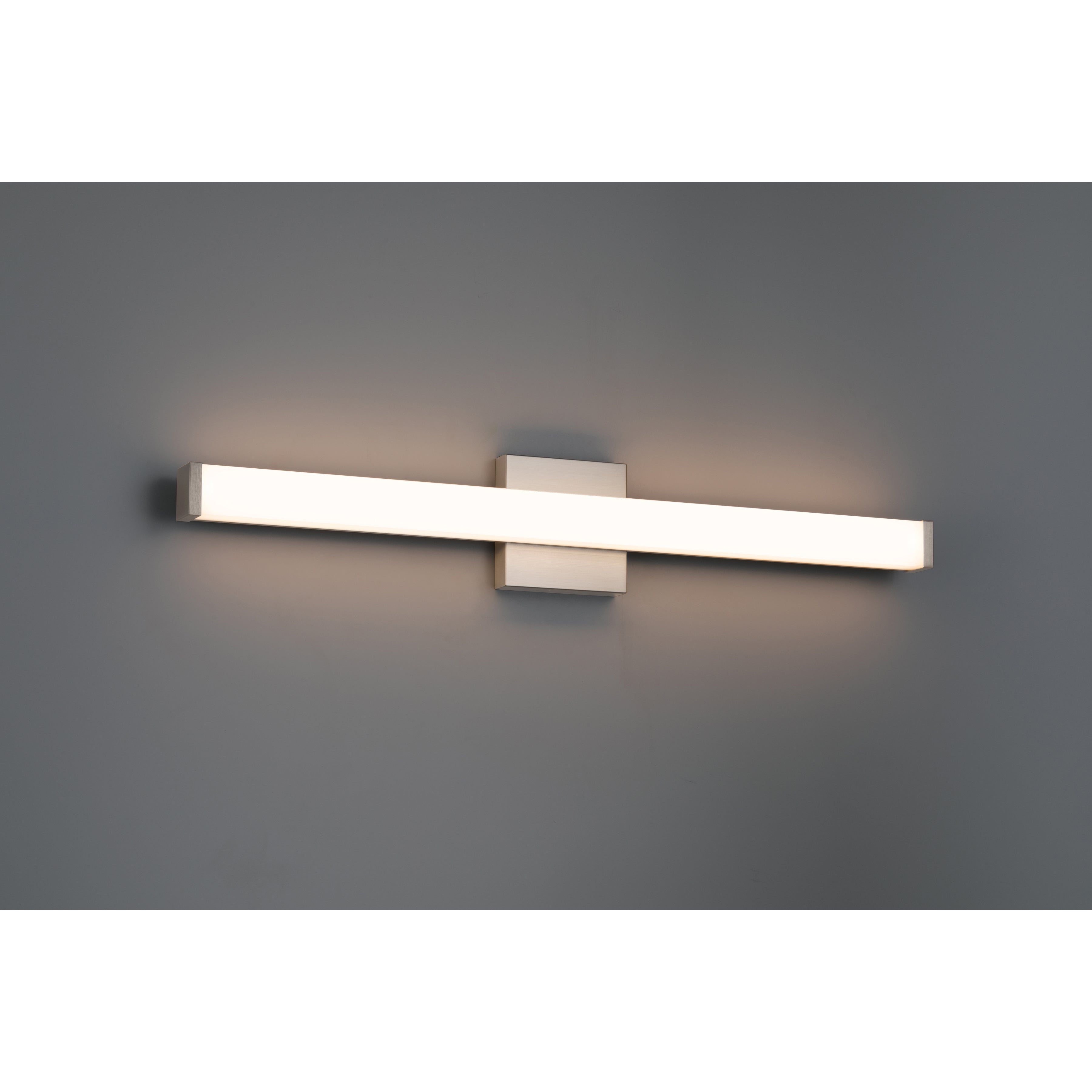 Maxx 5CCT LED Vanity, Brushed Steel / 30"