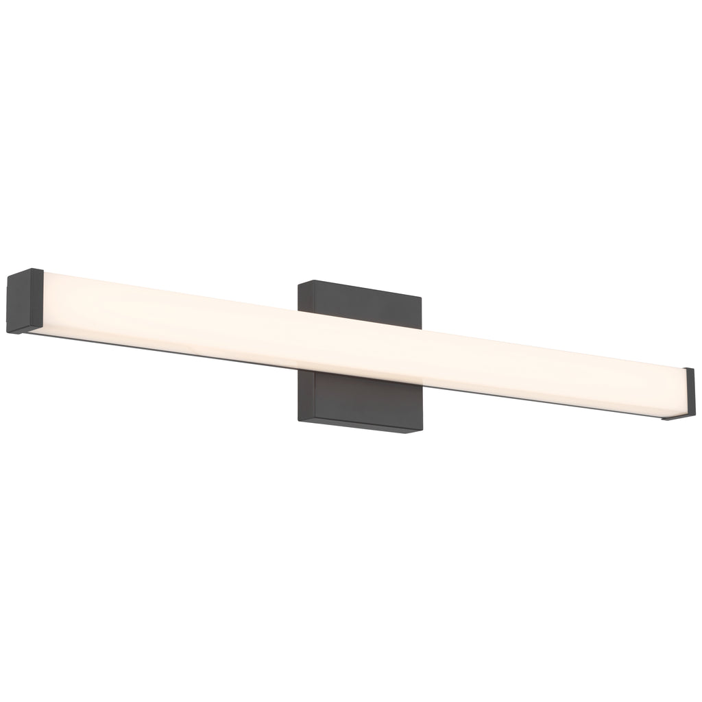 Maxx 5CCT LED Vanity, Matte Black / 30"