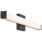 Maxx 5CCT LED Vanity, Matte Black / 30"