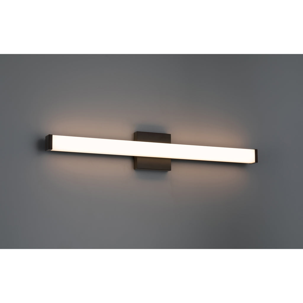 Maxx 5CCT LED Vanity, Matte Black / 30"