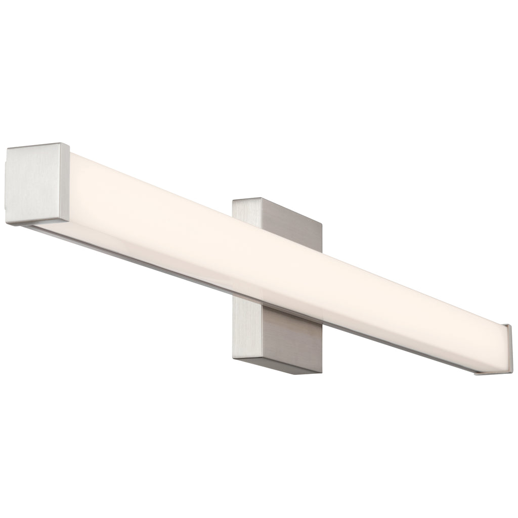 Maxx 5CCT LED Vanity, Brushed Steel / 36"