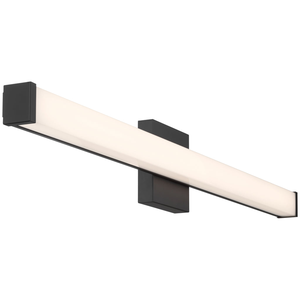 Maxx 5CCT LED Vanity, Matte Black / 36"