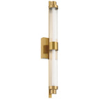 Julia 3CCCT LED Vanity, Antique Brushed Brass