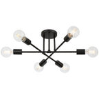 Marin 6 Light Semi Flush