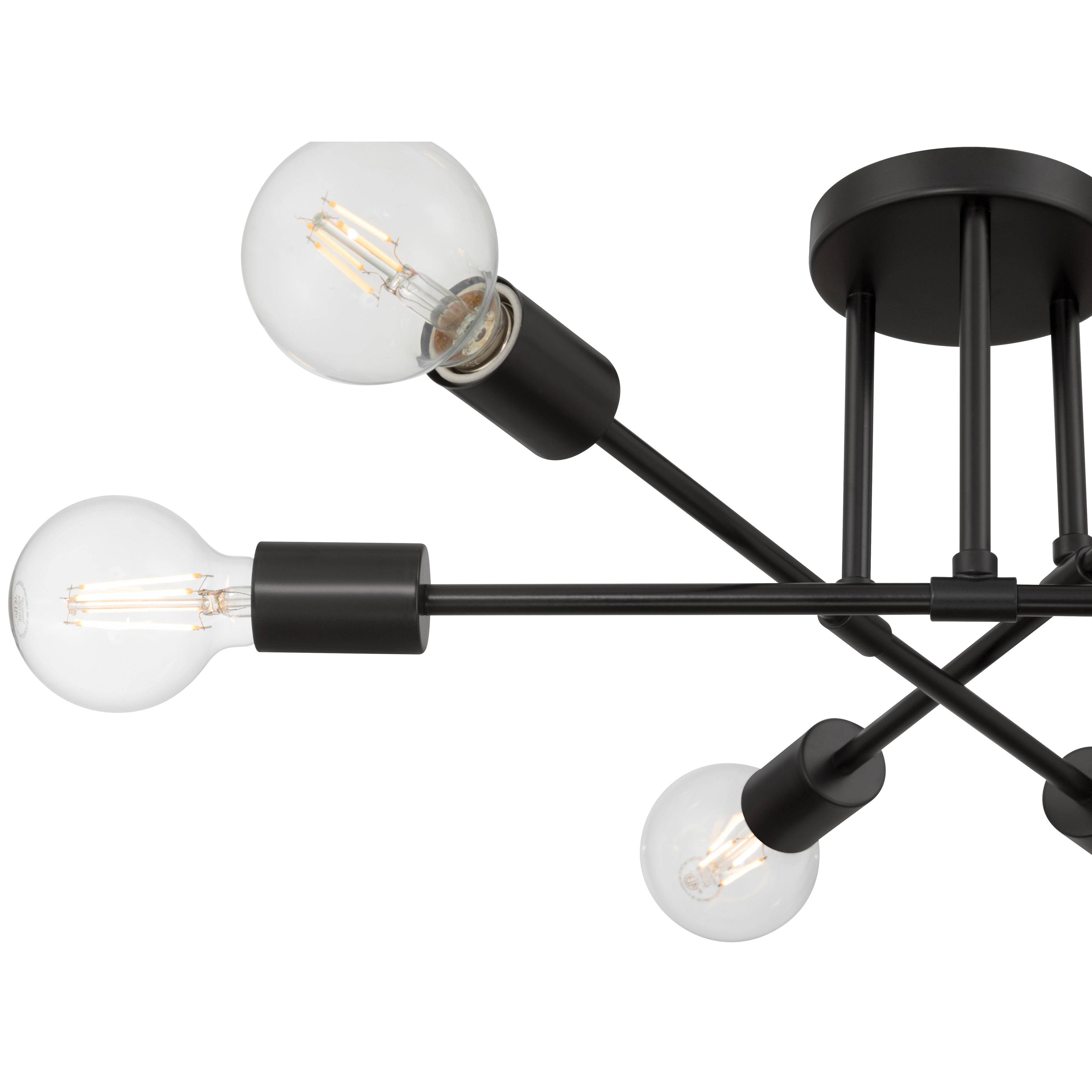Marin 6 Light Semi Flush