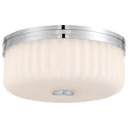 Daniella 3CCT LED Flush Mount, Chrome