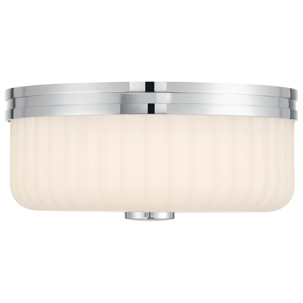 Daniella 3CCT LED Flush Mount, Chrome