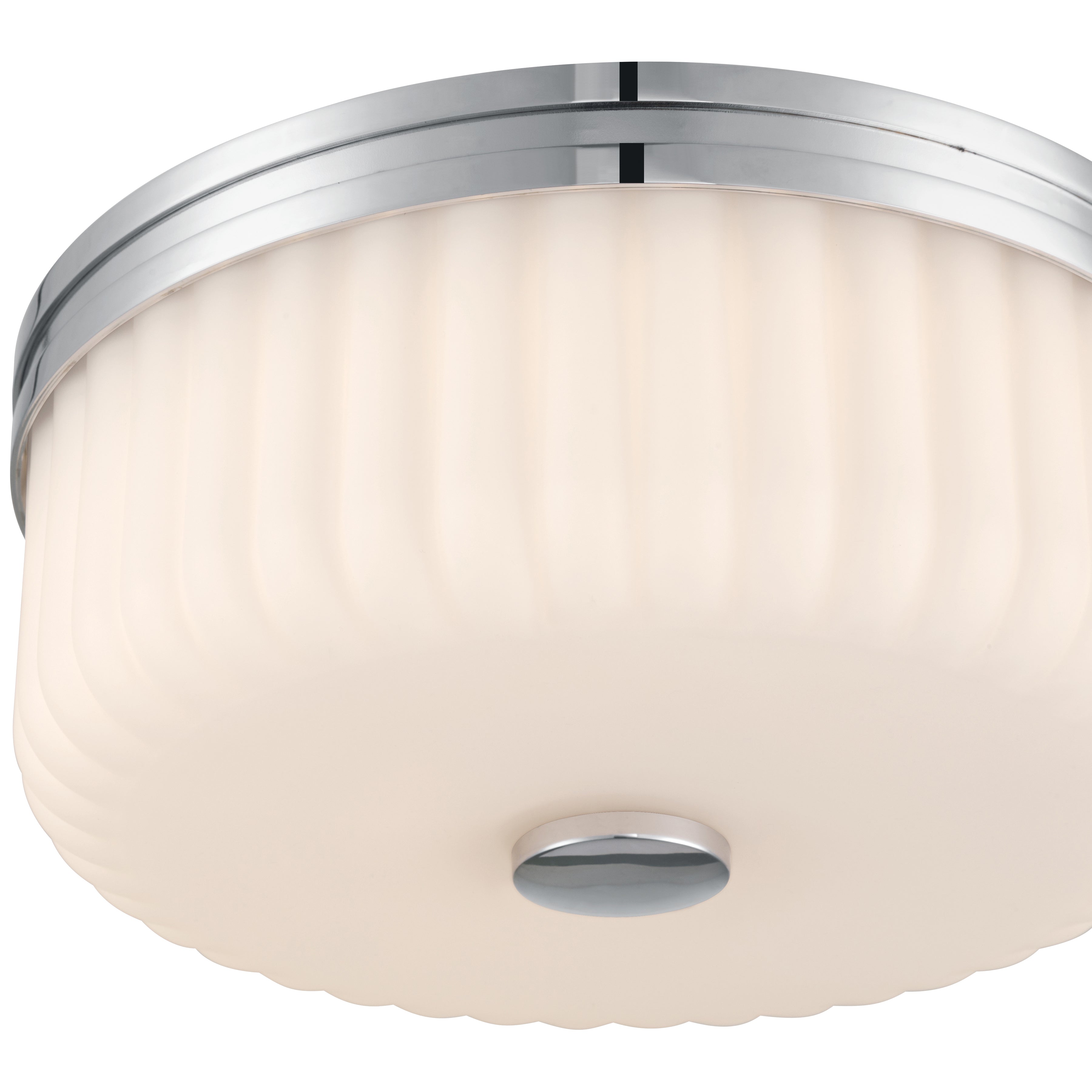 Daniella 3CCT LED Flush Mount, Chrome