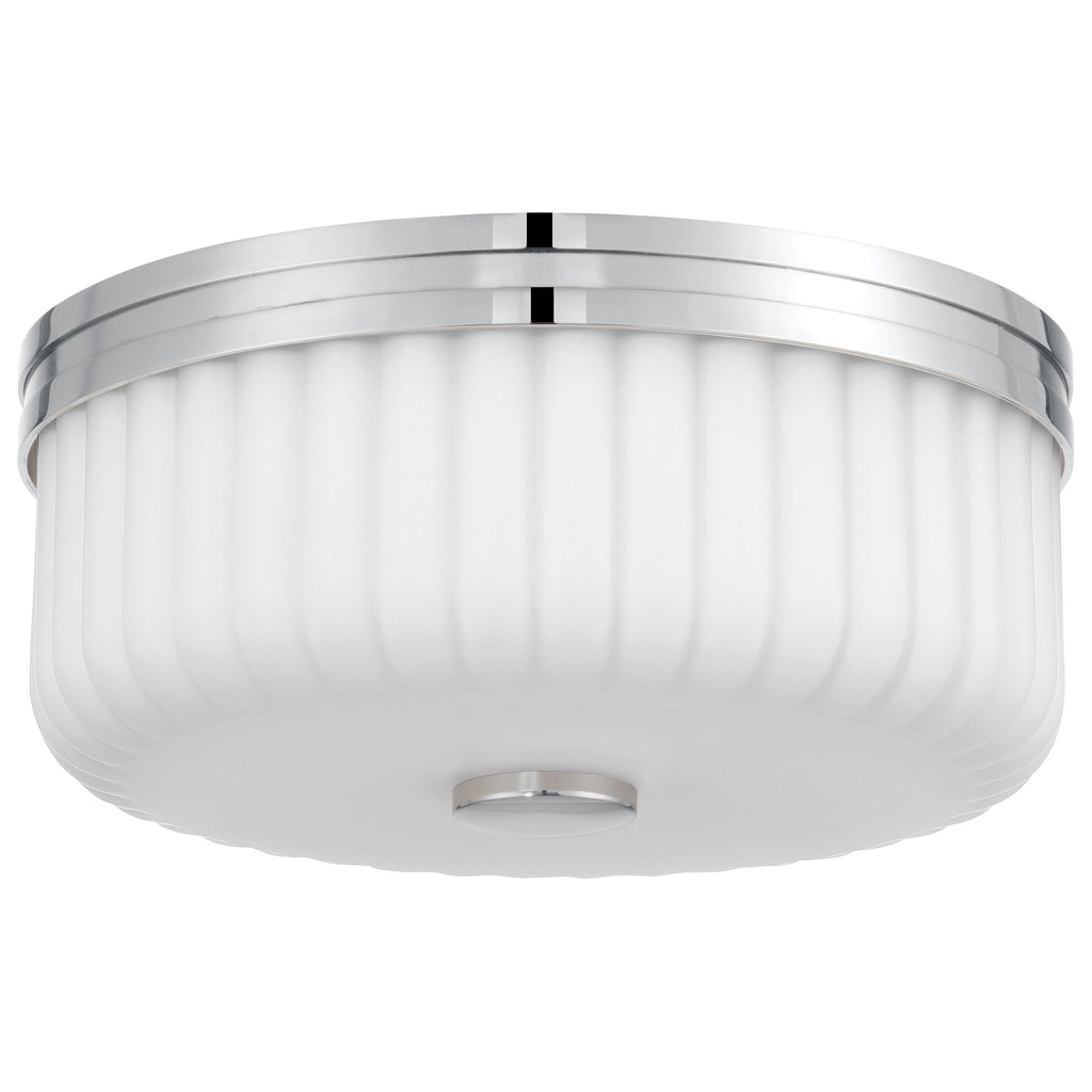Daniella 3CCT LED Flush Mount, Chrome