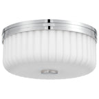 Daniella 3CCT LED Flush Mount, Chrome