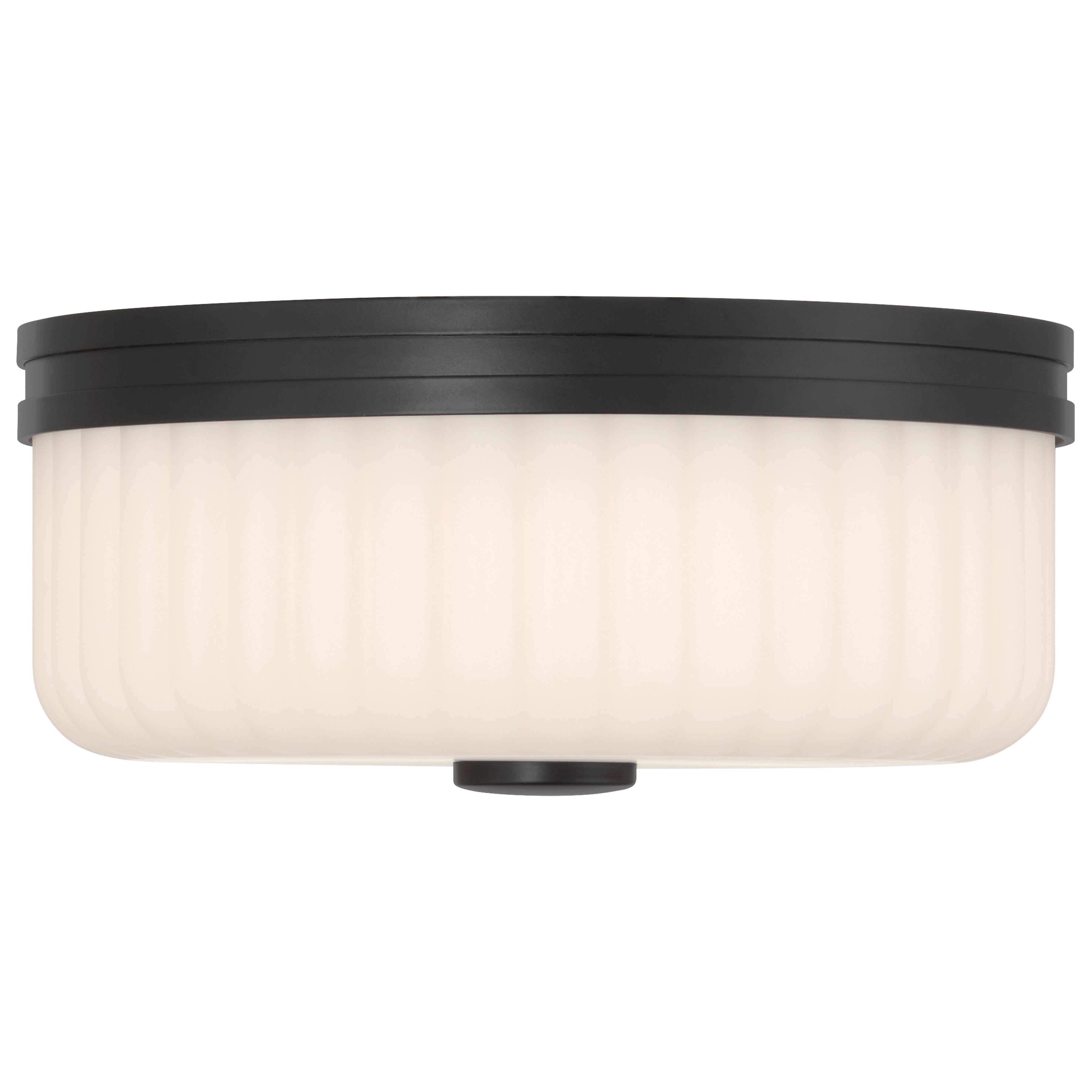 Daniella 3CCT LED Flush Mount, Matte Black