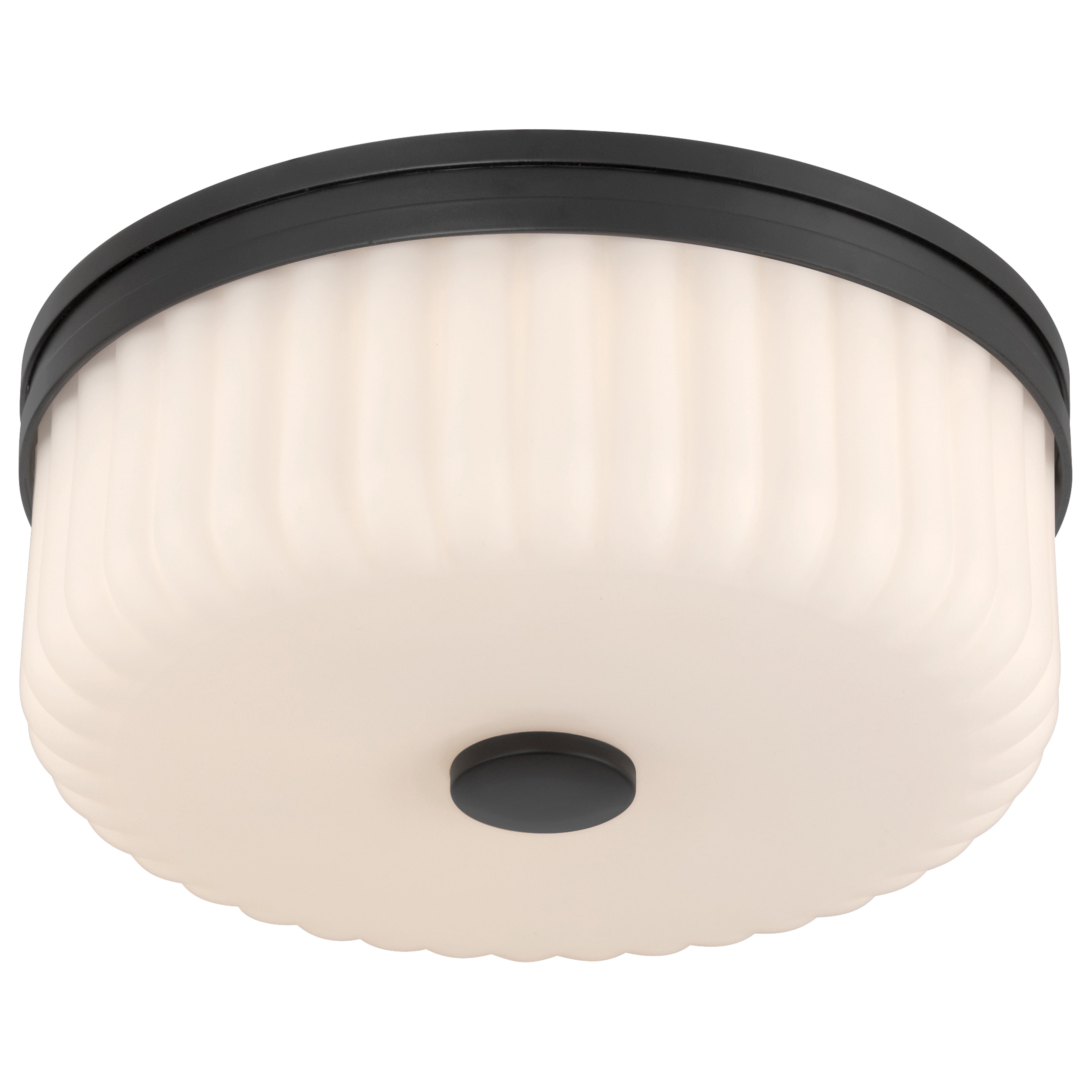 Daniella 3CCT LED Flush Mount, Matte Black