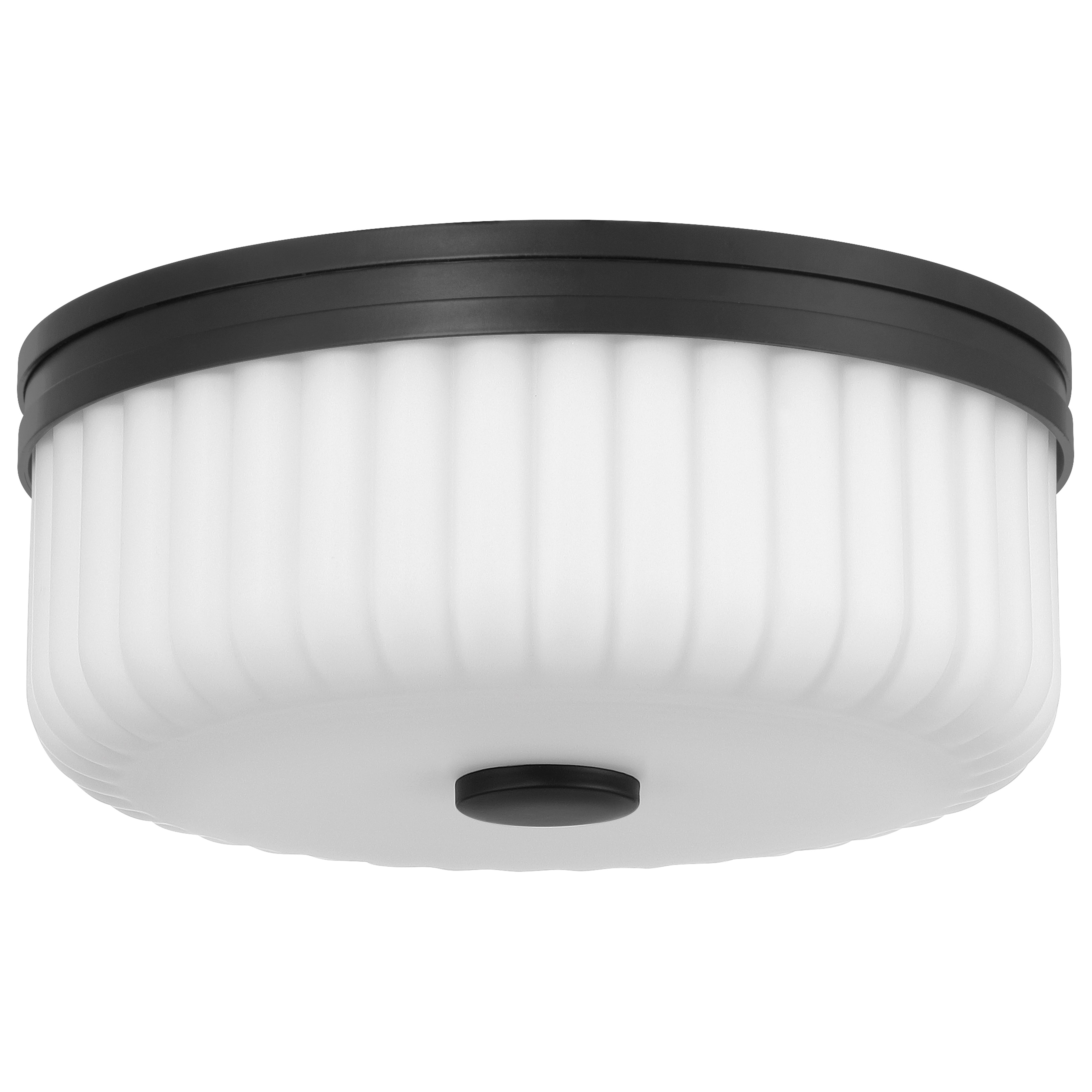Daniella 3CCT LED Flush Mount, Matte Black