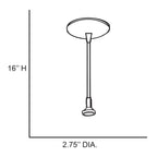 Access Lighting Optix LED Pendant, image 2