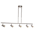 Sleek 5 Light LED Pendant Spotlight