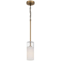 Ole' 1 Light Pendant, Antique Brushed Brass
