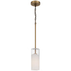 Ole' 1 Light Pendant, Antique Brushed Brass