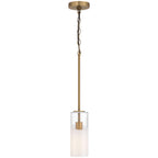 Ole' 1 Light Pendant, Antique Brushed Brass
