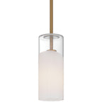 Ole' 1 Light Pendant, Antique Brushed Brass