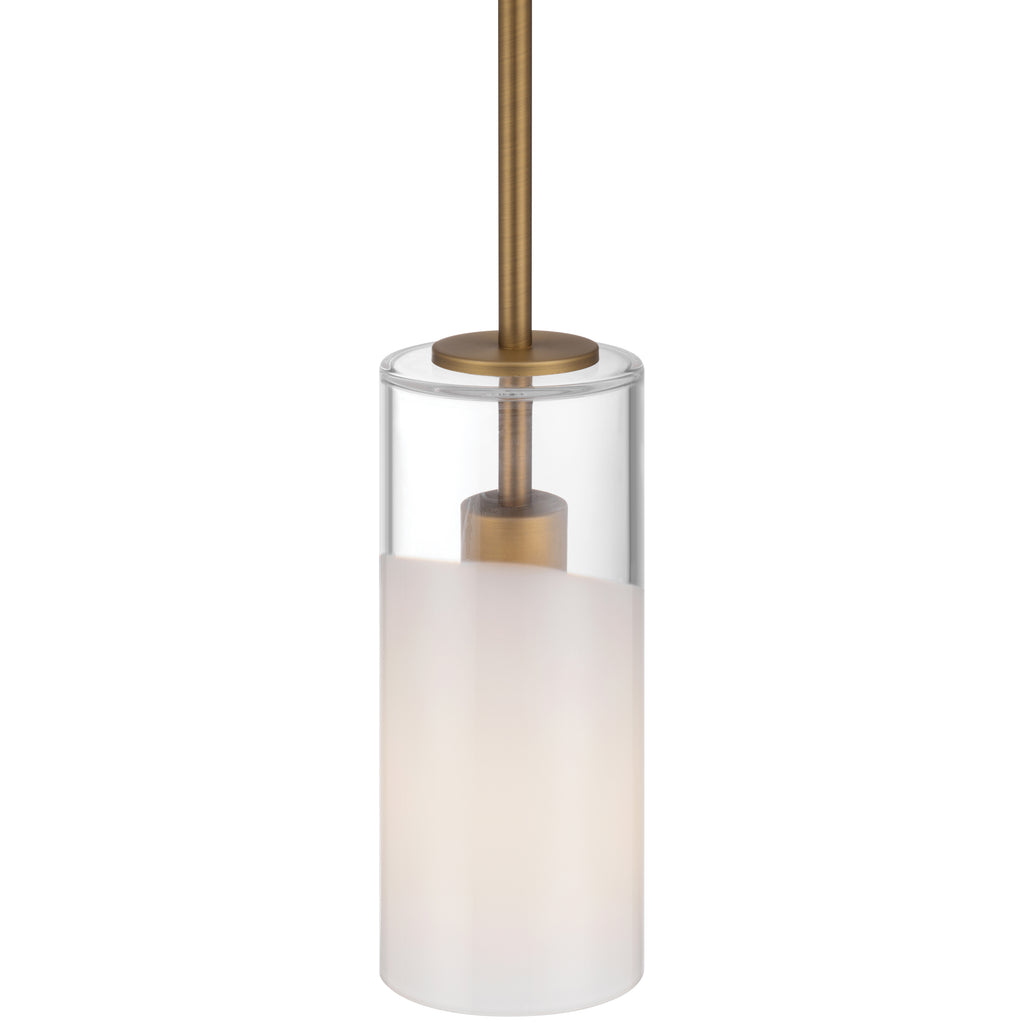 Ole' 1 Light Pendant, Antique Brushed Brass