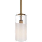 Ole' 1 Light Pendant, Antique Brushed Brass