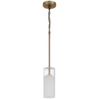Ole' 1 Light Pendant, Antique Brushed Brass