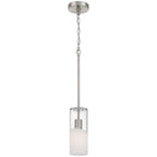 Ole' 1 Light Pendant, Brushed Steel